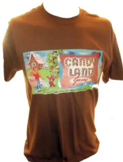 Click to buy Candy Land Board Game T-shirt from Amazon!