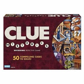 CLUE Mysteries board game