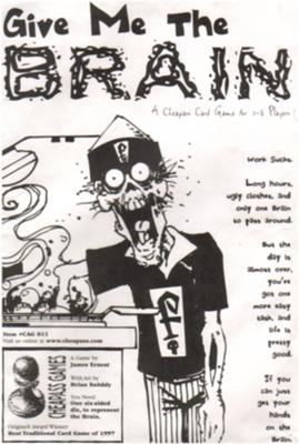 Give Me The Brain: Cheapass Games' original edition