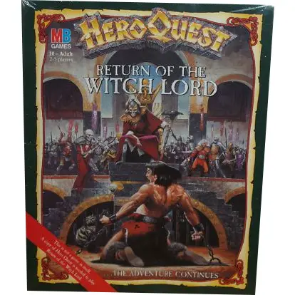 Click to buy Hero Quest board game expansion: Return of the Witch Lord from eBay.co.uk!