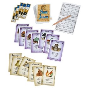 San Juan board game from Rio Grande games. Click to buy from Amazon!