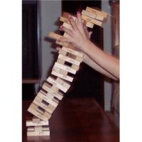 Jenga stacking game