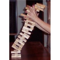 Jenga stacking game!