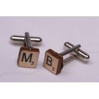 Scrabble Cuff Links