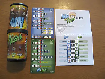 Click to buy Army vs Aliens Dice Game from Amazon!