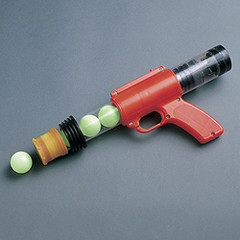 Burp Pistol with Seven Glow in the Dark Balls!