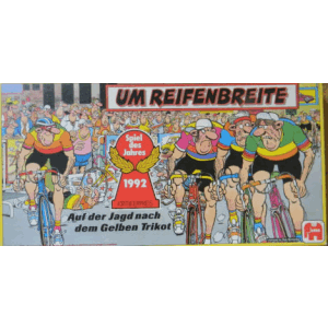 Um Reifenbreite!