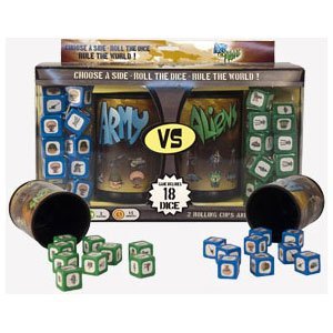 Army Vs Aliens Dice Game Board Game Beast