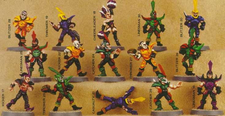 Click to buy Blood Bowl Dark Elves from eBay!