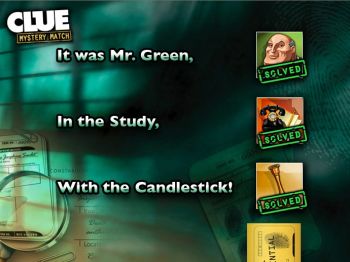 Clue Mystery Match!
