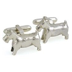 Monopoly jewelry: dog cufflinks!