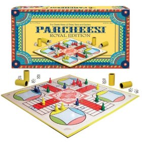 Parcheesi board game!