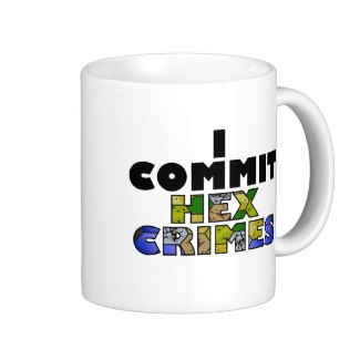 Settlers of Catan I Commit Hex Crimes mug