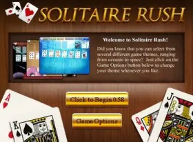 Play Solitaire online: Solitaire Rush!