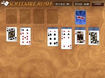 Play Solitaire online: Solitaire Rush!