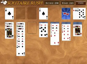 Play Solitaire online: Solitaire Rush!