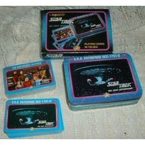 Star Trek playing cards TNG set