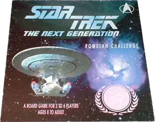 Star Trek TNG Romulan Challenge board game