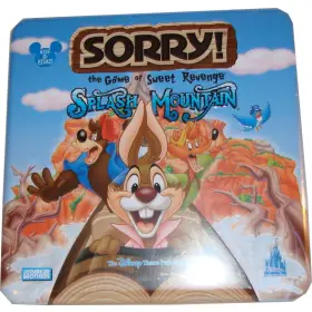 The game of Sorry! Disney's Splash Mountain Theme Park Edition!