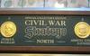 Franklin Mint Stratego Civil War Edition board close-up