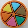 Trivial Pursuit pie: this is what it looks like when you're ready to head to the center