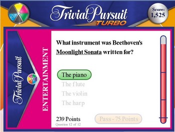 Play Trivial Pursuit online!