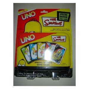 Uno Simpsons tin