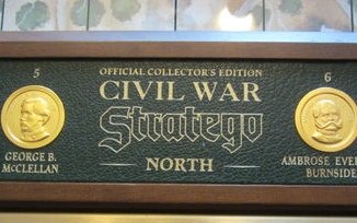 Franklin Mint Stratego Civil War Edition board close-up