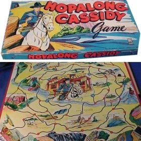 Click to read our review of the vintage Hopalong Cassidy board game!