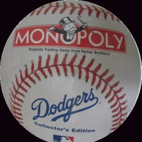Click to buy Monopoly Dodgers baseball collector's edition from eBay!