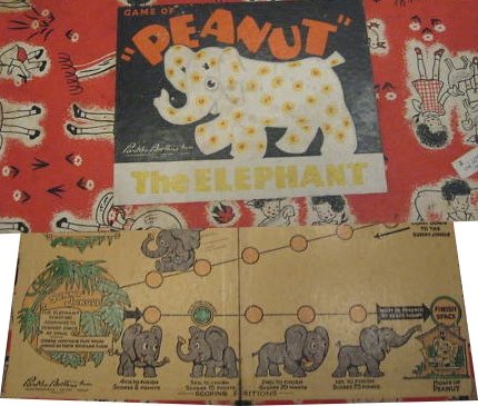 Click to search for Peanut the Elephant board game 1942 on eBay!