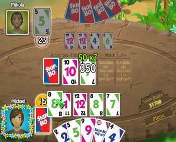 Play Skip Bo Online! Skip Bo Castaway Caper!