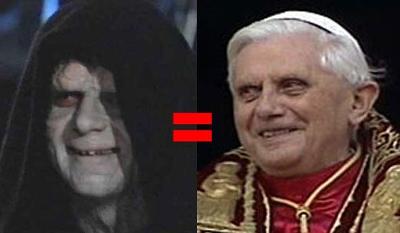 The Emperor from Star wars, or the Pope?